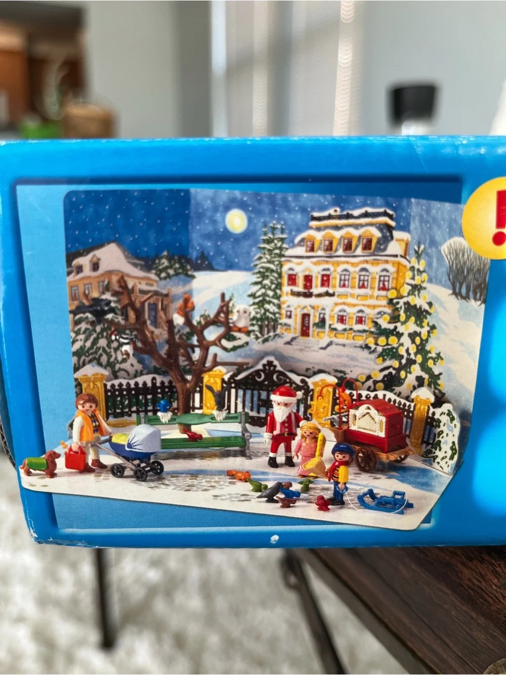 Playmobil Advent Calendar 4152 Christmas in the Park Santa Musical Organ baby